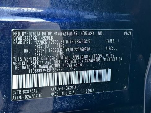 Used 2024 Toyota RAV4 XLE Premium w/ Weather Package AWD/4WD image 59