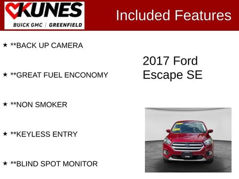 Used 2017 Ford Escape SE FWD image 2