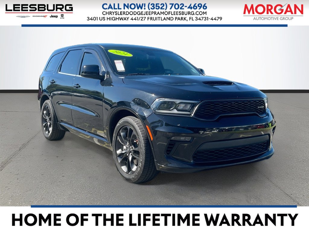 Used 2021 Dodge Durango GT w/ Blacktop Package RWD image 1