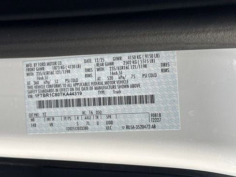 New 2026 Ford Transit 250 148 Medium Roof w/ Load Area Protection Package image 27