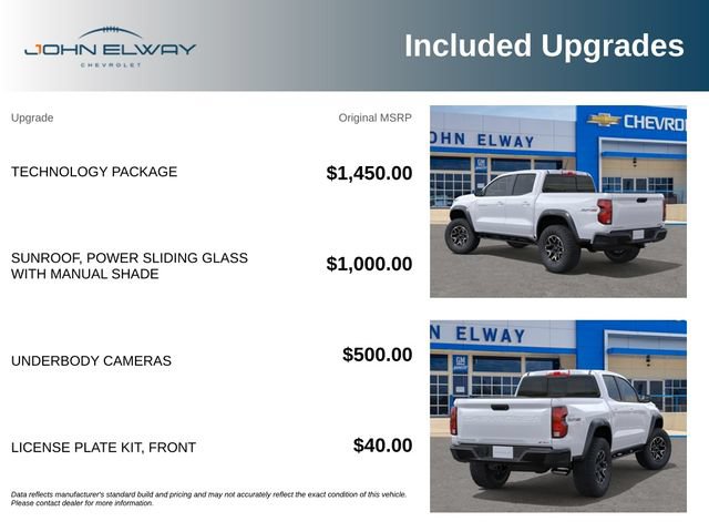 New 2026 Chevrolet Colorado ZR2 w/ Technology Package AWD/4WD image 2