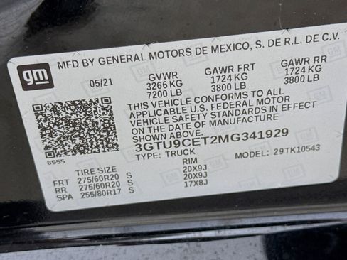 Used 2021 GMC Sierra 1500 Elevation w/ Preferred Package AWD/4WD image 34