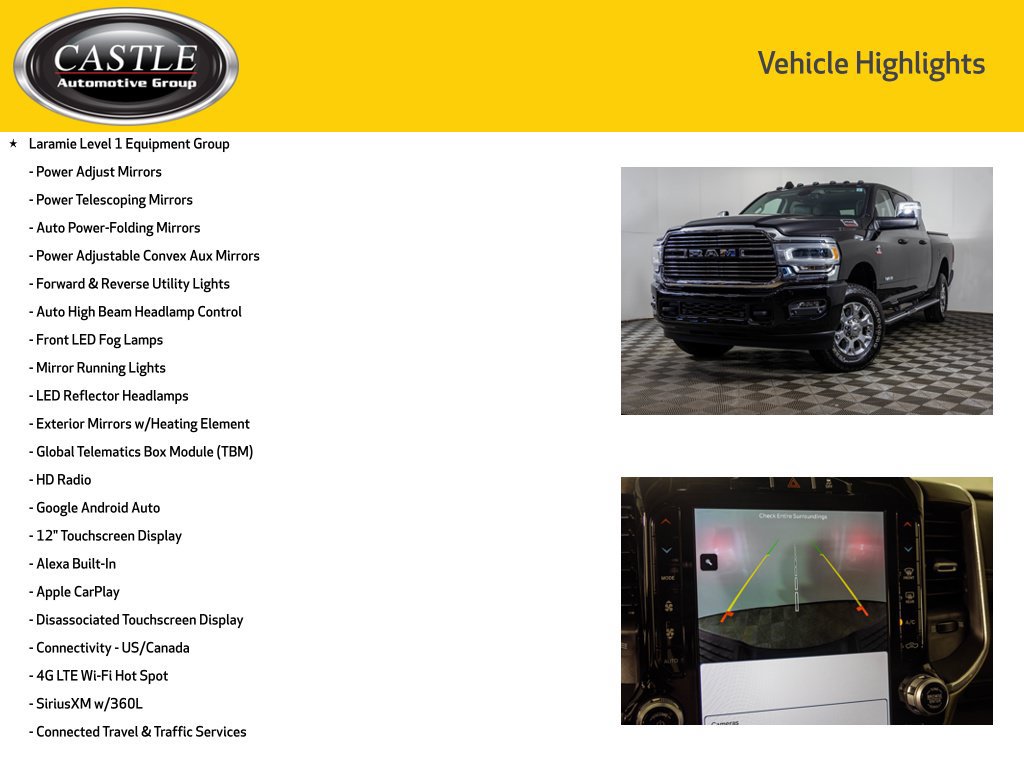 Used 2024 RAM 2500 Laramie w/ Snow Chief Group AWD/4WD image 12