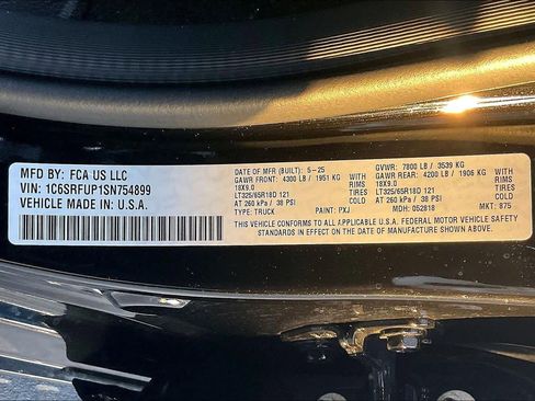 Used 2025 RAM 1500 RHO w/ RHO Level 1 Equipment Group image 33