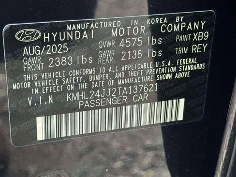 New 2026 Hyundai Sonata Blue image 16