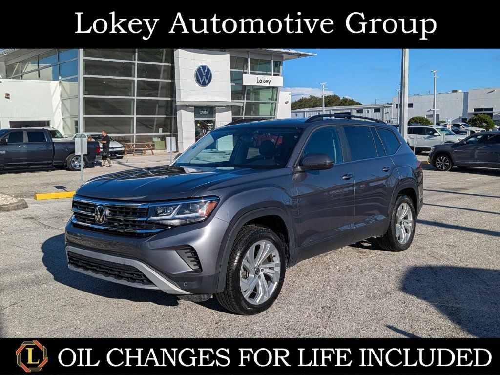 Certified 2023 Volkswagen Atlas SE w/ Panoramic Sunroof Package FWD image 1