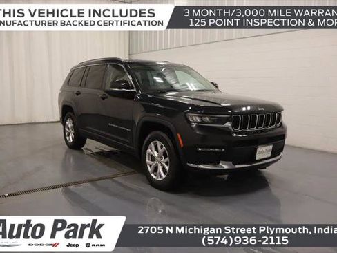 Certified 2022 Jeep Grand Cherokee L Limited AWD/4WD image 1