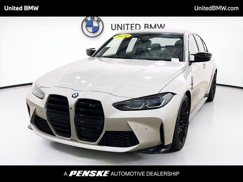Used 2024 BMW M3 Competition w/ Executive Package AWD/4WD image 1