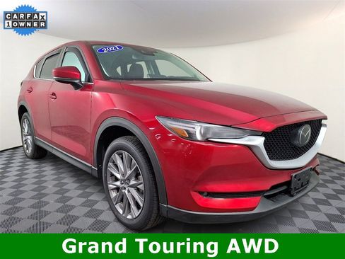 Used 2021 MAZDA CX-5 Grand Touring w/ GT Premium Package image 1