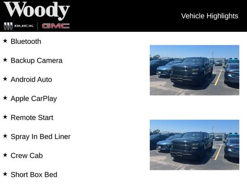 Used 2022 Chevrolet Silverado 1500 Custom w/ LPO, Blackout Package AWD/4WD image 3