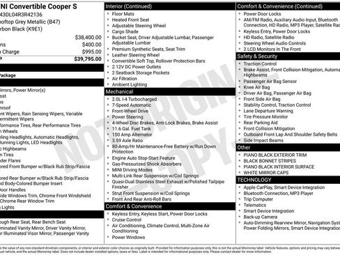 Certified 2024 MINI Cooper S FWD image 9