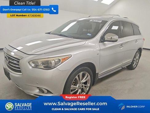 Used 2014 INFINITI QX60 AWD w/ Deluxe Touring Package image 1