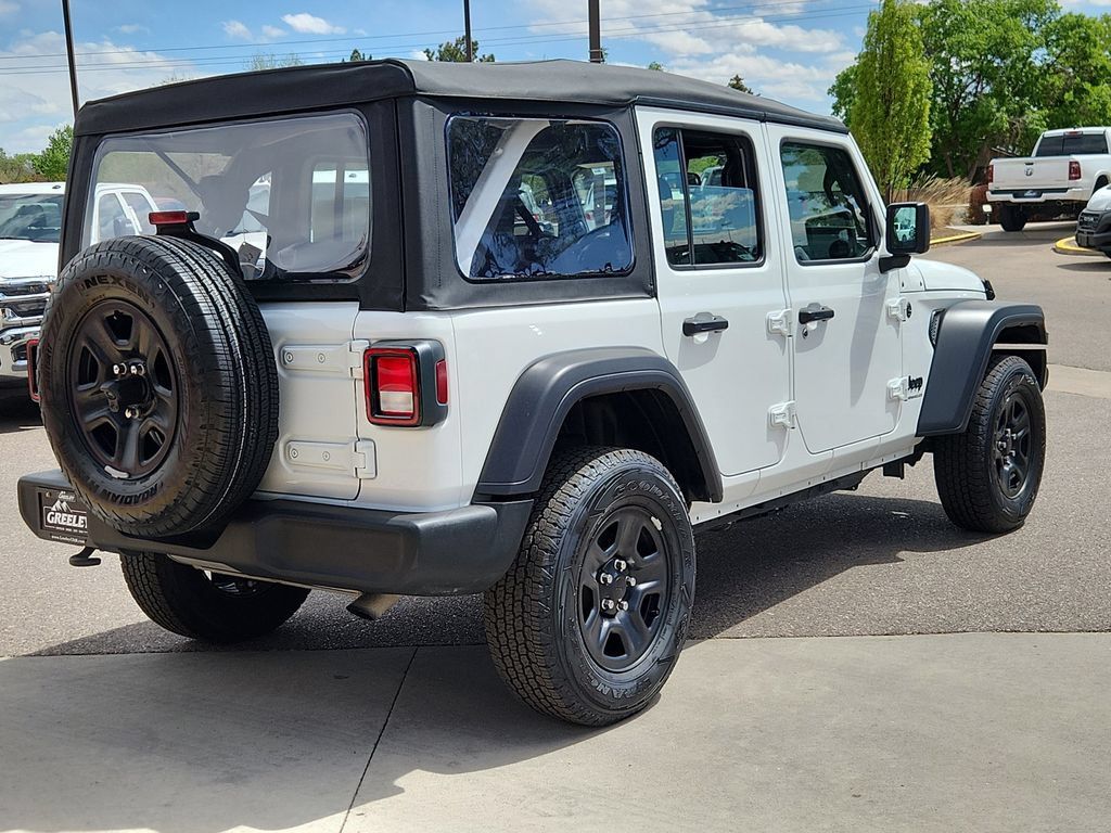 Certified 2025 Jeep Wrangler Unlimited Sport AWD/4WD image 3