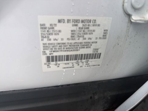 Used 2022 Ford Explorer Limited w/ Equipment Group 301A image 14