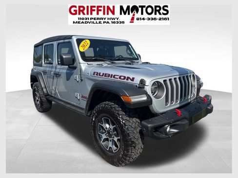 Used 2022 Jeep Wrangler Unlimited Rubicon w/ Steel Bumper Group AWD/4WD image 1