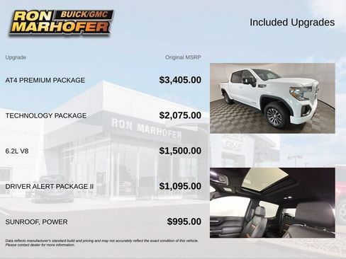Used 2022 GMC Sierra 1500 AT4 w/ AT4 Premium Package AWD/4WD image 6