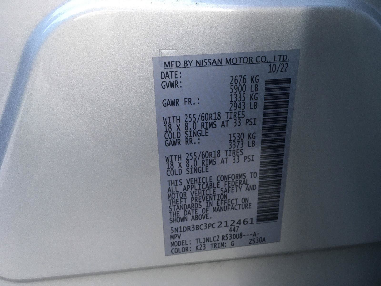 Used 2023 Nissan Pathfinder SV AWD/4WD image 18