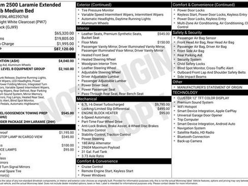Used 2024 RAM 2500 Laramie w/ Night Edition AWD/4WD image 18