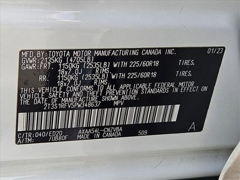 Used 2023 Toyota RAV4 TRD Off-Road w/ TRD Off-Road Weather Package AWD/4WD image 24