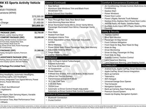 New 2026 BMW X5 xDrive50e w/ M Sport Package image 11