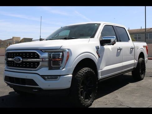 Certified 2021 Ford F150 Platinum w/ Equipment Group 701A High AWD/4WD image 2