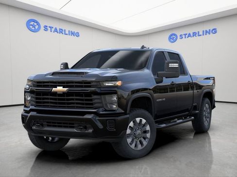 Certified 2025 Chevrolet Silverado 2500 Custom w/ Custom Convenience Package AWD/4WD image 8
