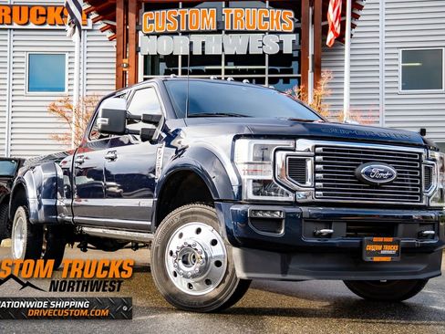 Used 2021 Ford F450 Platinum w/ FX4 Off-Road Package image 1