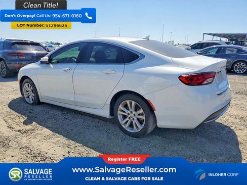 Used 2016 Chrysler 200 Limited w/ Anniversary Edition FWD image 3