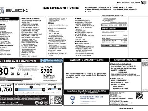 Used 2025 Buick Envista Sport Touring FWD image 24