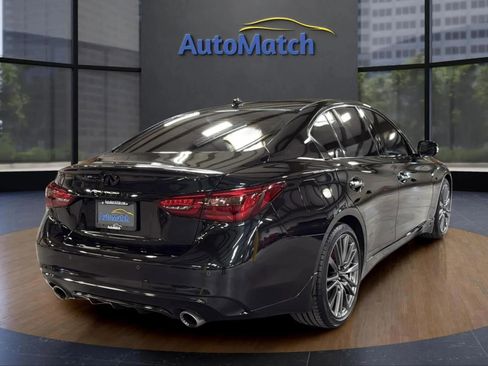Used 2024 INFINITI Q50 Red Sport 400 w/ Black Opal Edition image 11