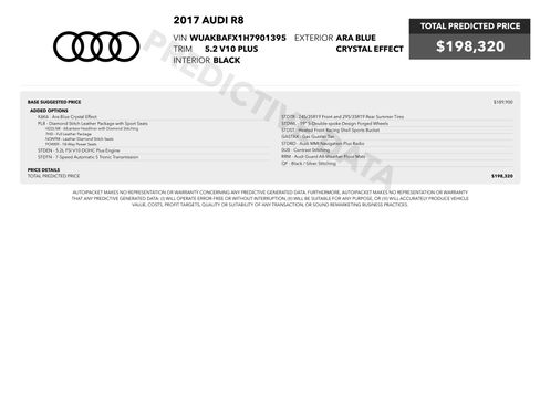 Used 2017 Audi R8 V10 plus AWD/4WD image 5