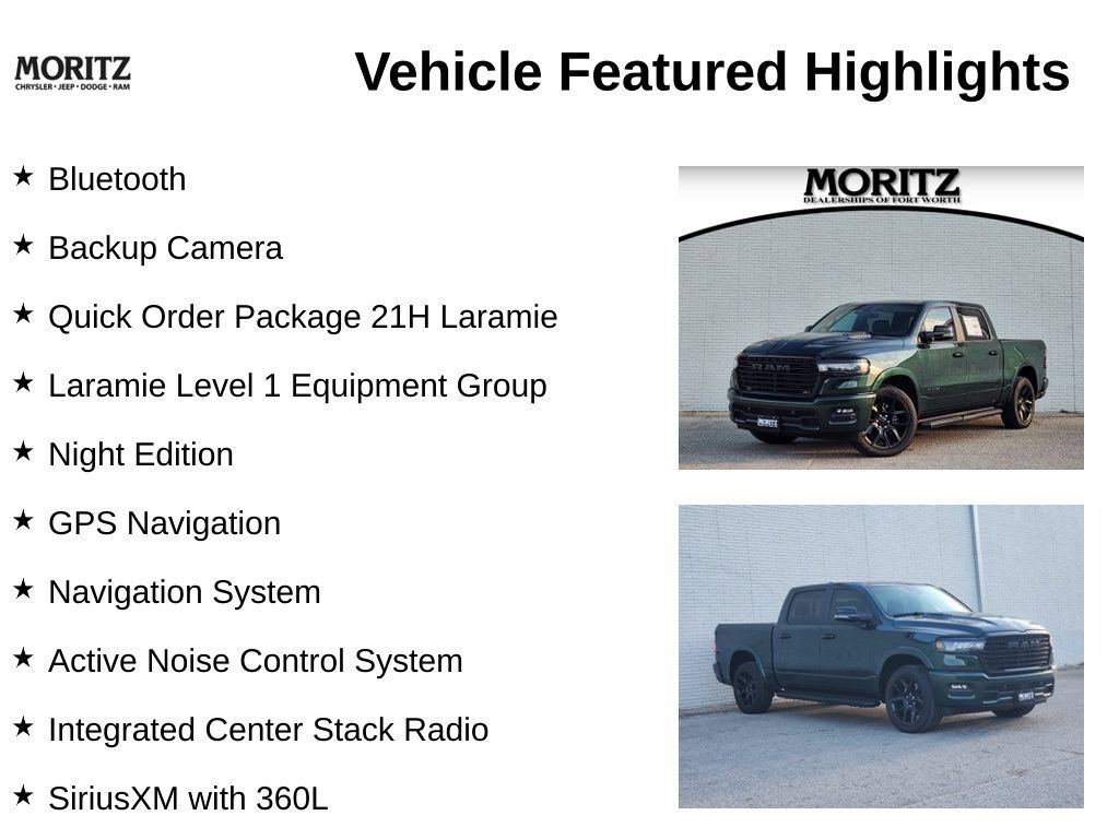 New 2026 RAM 1500 Laramie w/ Night Edition AWD/4WD image 7