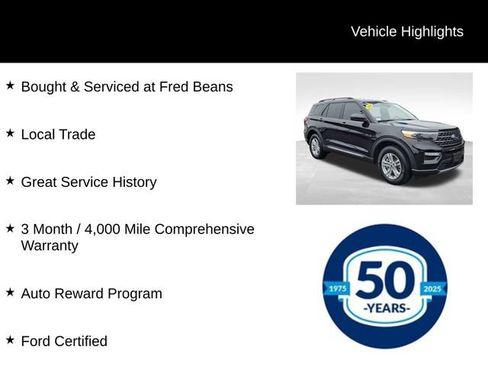 Certified 2020 Ford Explorer XLT w/ Equipment Group 202A AWD/4WD image 7