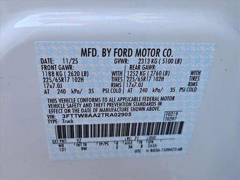 New 2026 Ford Maverick XL image 17