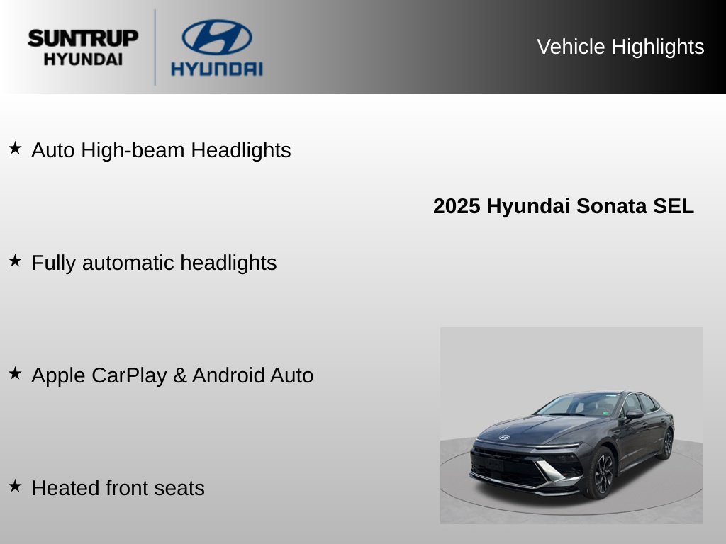 Used 2025 Hyundai Sonata SEL FWD image 16