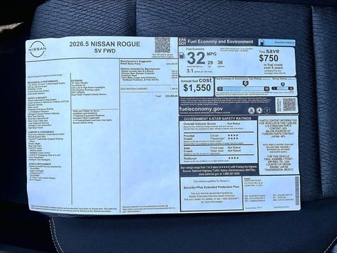 New 2026 Nissan Rogue SV image 21