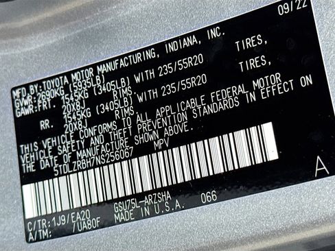 Used 2022 Toyota Highlander XSE image 33