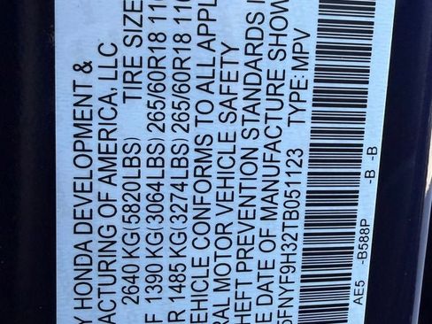 New 2026 Honda Passport RTL image 36