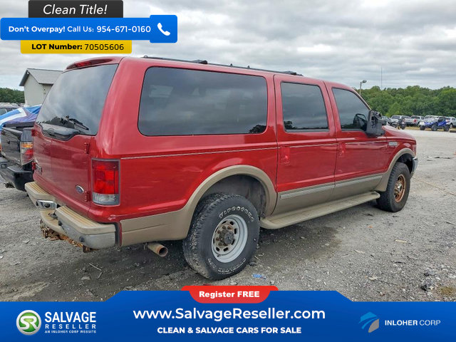 Used 2002 Ford Excursion Limited AWD/4WD image 4