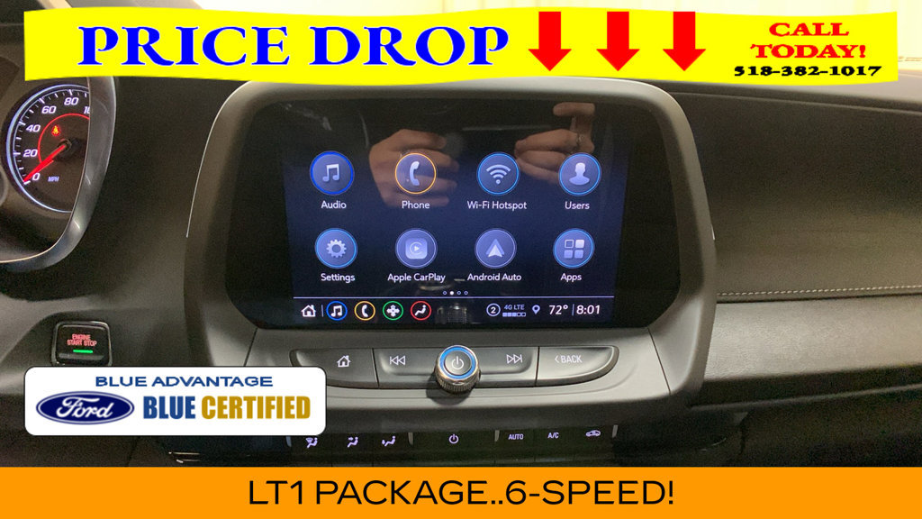 Used 2022 Chevrolet Camaro LT w/ Technology Package RWD image 32