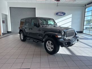 Used 2021 Jeep Wrangler Unlimited Sport w/ Sun And Sound Package AWD/4WD video 1