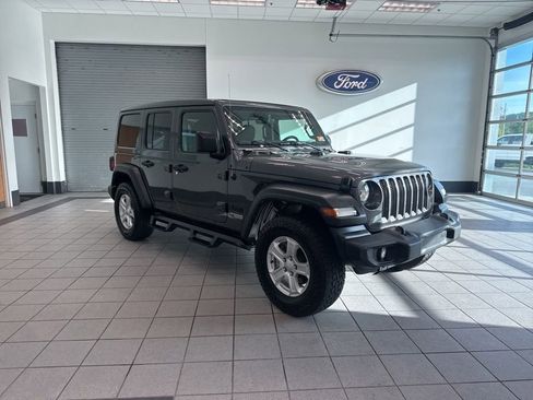 Used 2021 Jeep Wrangler Unlimited Sport w/ Sun And Sound Package AWD/4WD image 1