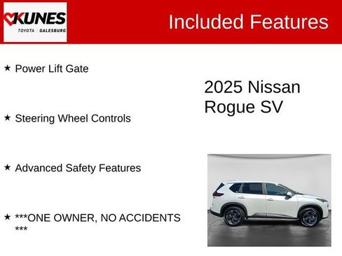 Used 2025 Nissan Rogue SV FWD image 3