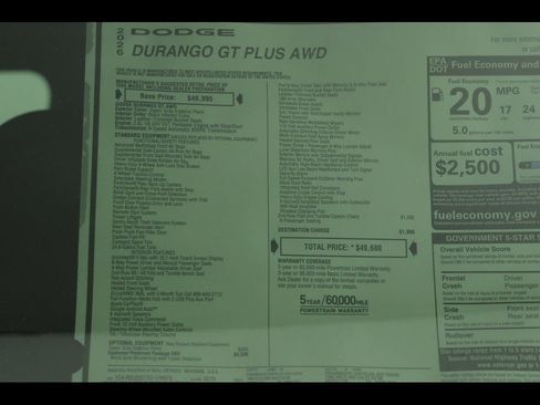 New 2026 Dodge Durango GT image 26