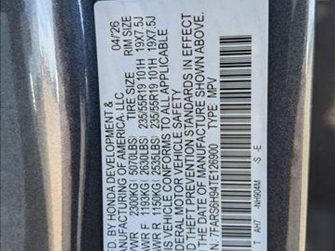 New 2026 Honda CR-V Sport Touring image 17