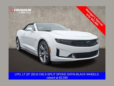 Used 2024 Chevrolet Camaro LT w/ RS Package RWD image 1