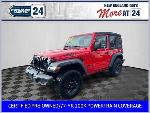 Used 2023 Jeep Wrangler Willys image 1