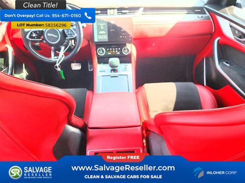Used 2021 Jaguar F-PACE SVR AWD/4WD image 11
