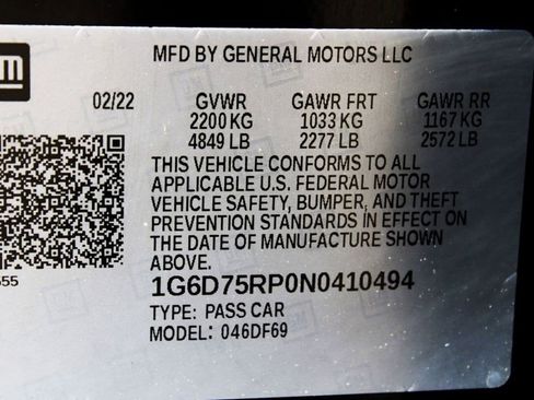 Used 2022 Cadillac CT4 V Blackwing w/ Driver Assist Package RWD image 38