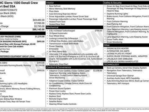 New 2026 GMC Sierra 1500 Denali w/ Technology Package AWD/4WD image 2